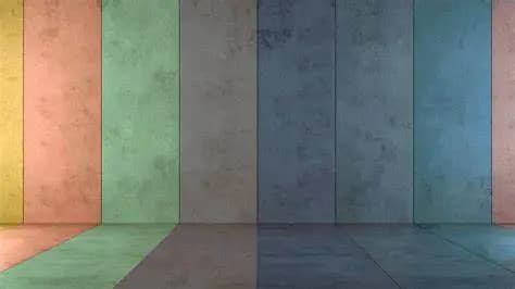 Muestras de color y acabado de microcemento para terrazas exteriores